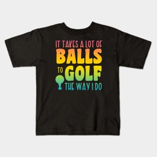 Golfing Kids T-Shirt